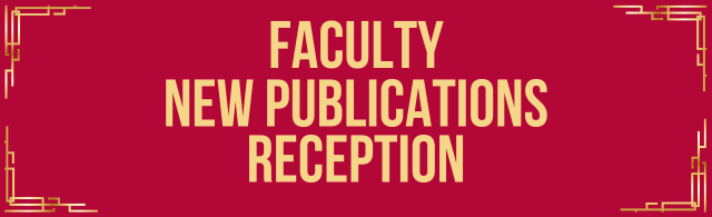 Faculty New Publications Reception 2024