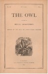 The Owl, vol. 3, no. 3 by Santa Clara University student body