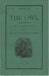 The Owl, vol. 7, no. 1