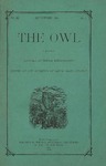 The Owl, vol. 9, no. 1